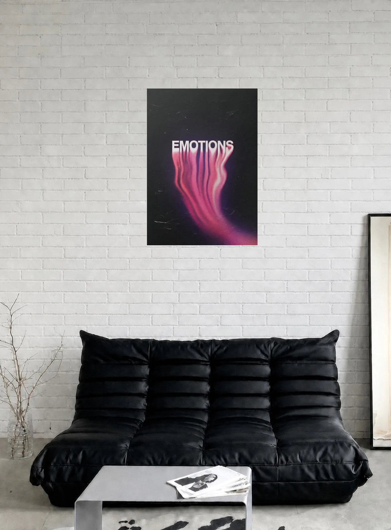 EMOTIONS shown in a room