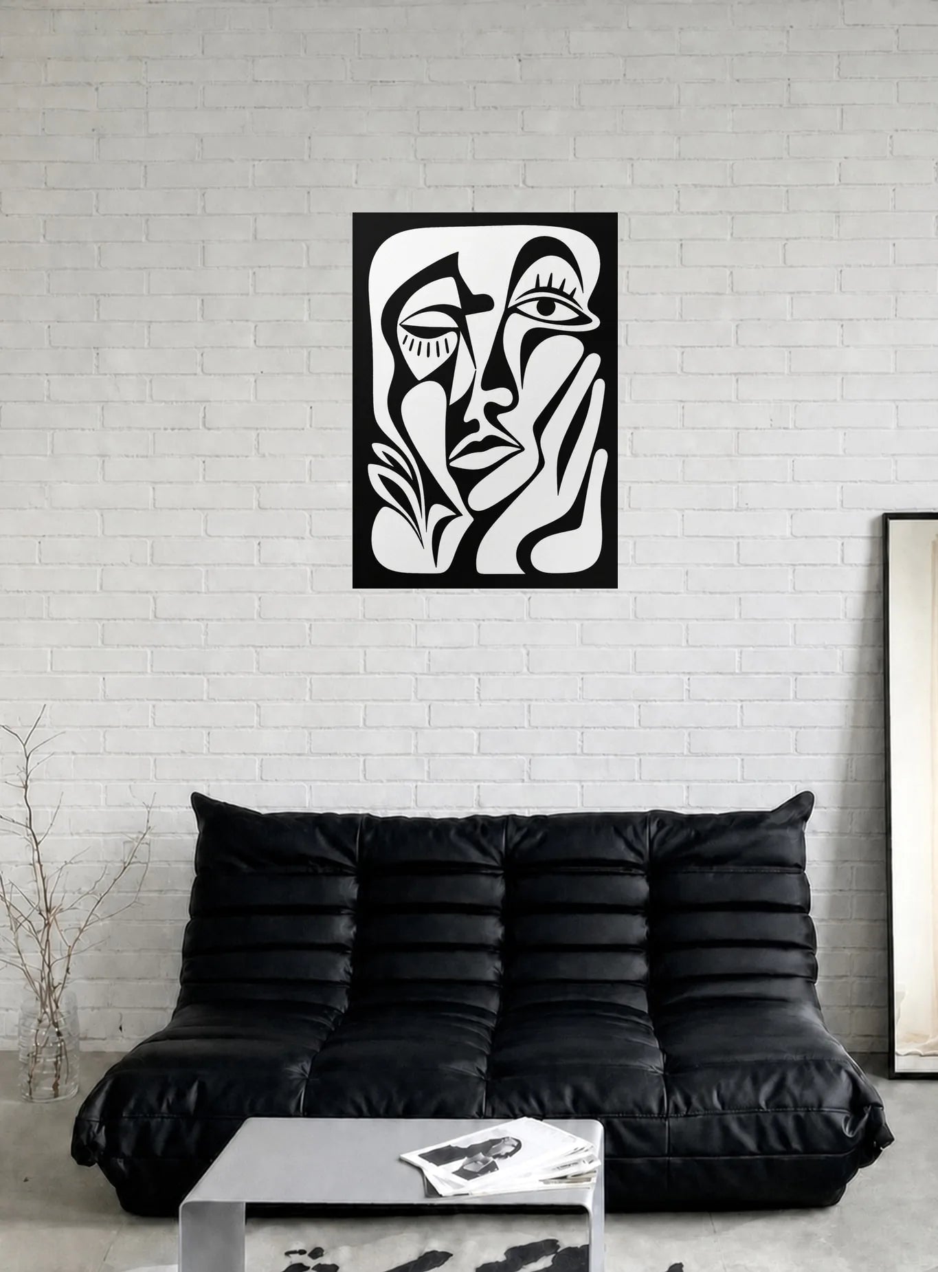 FACE STUDY shown in a room