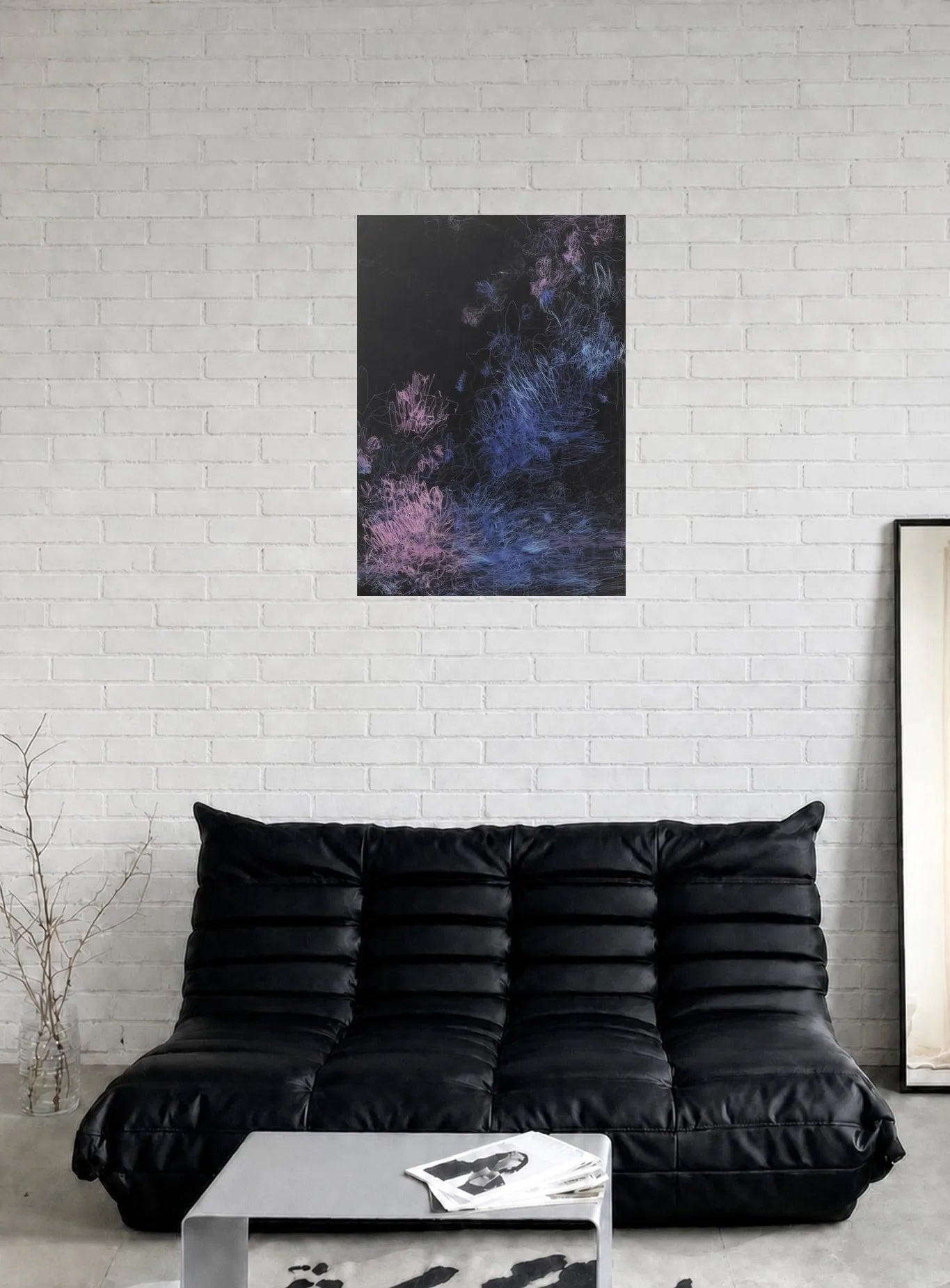 GALACTIC GRUNGE shown in a room