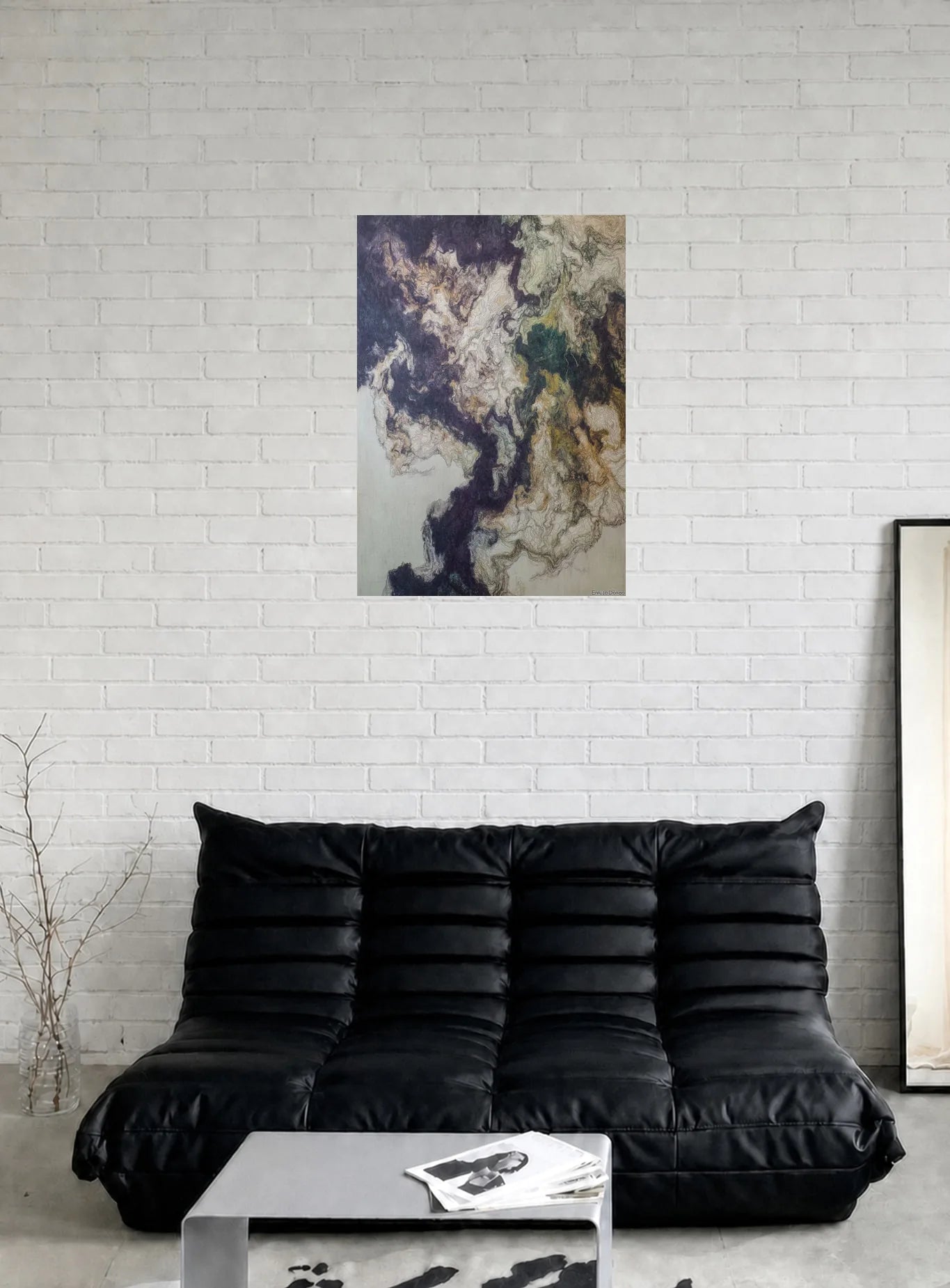 GILDED LICHEN shown in a room