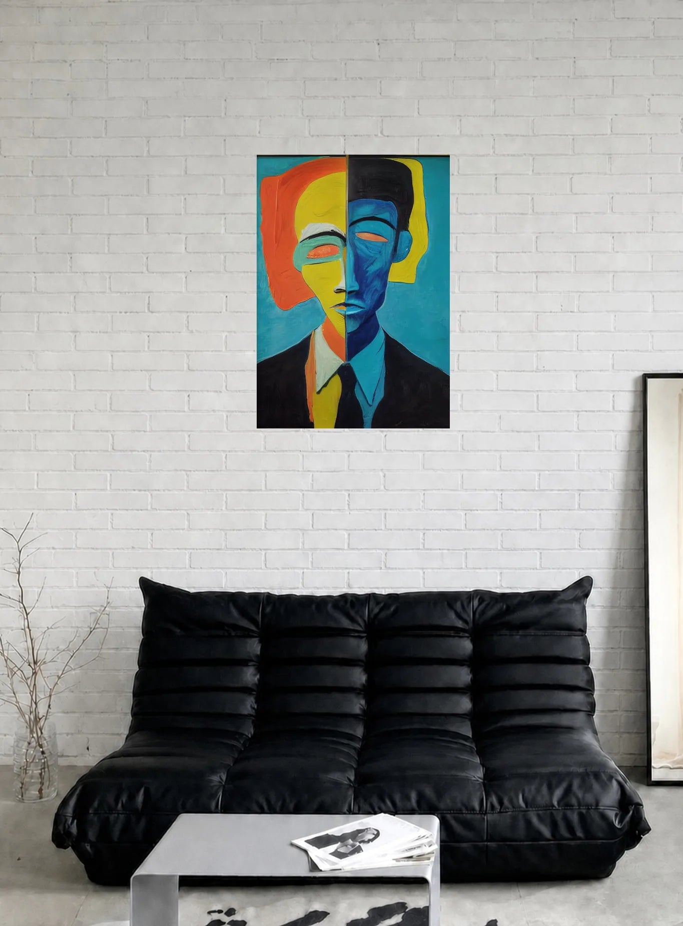 IN TWO MINDS shown in a room