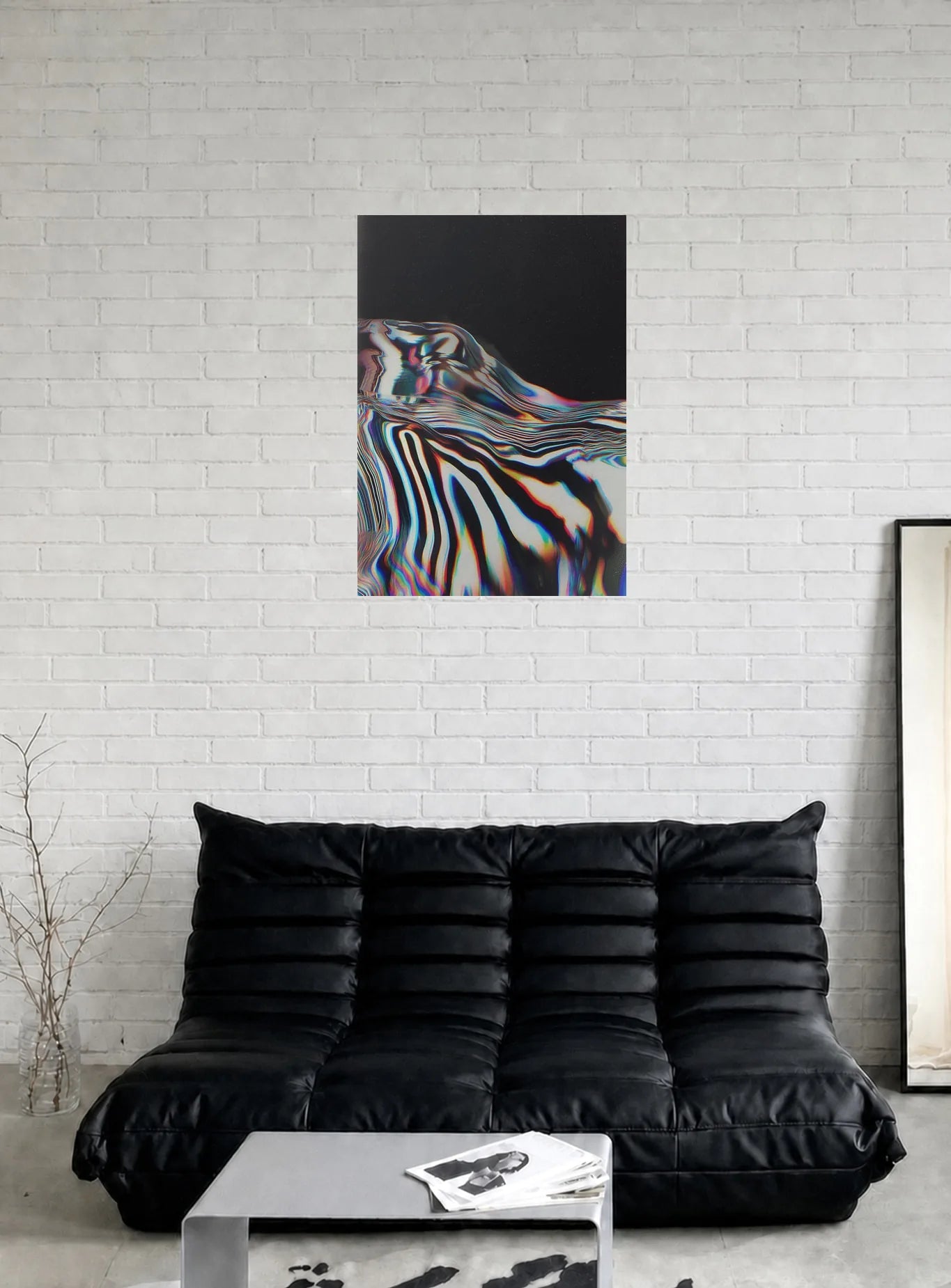 LIQUID ZEBRA shown in a room