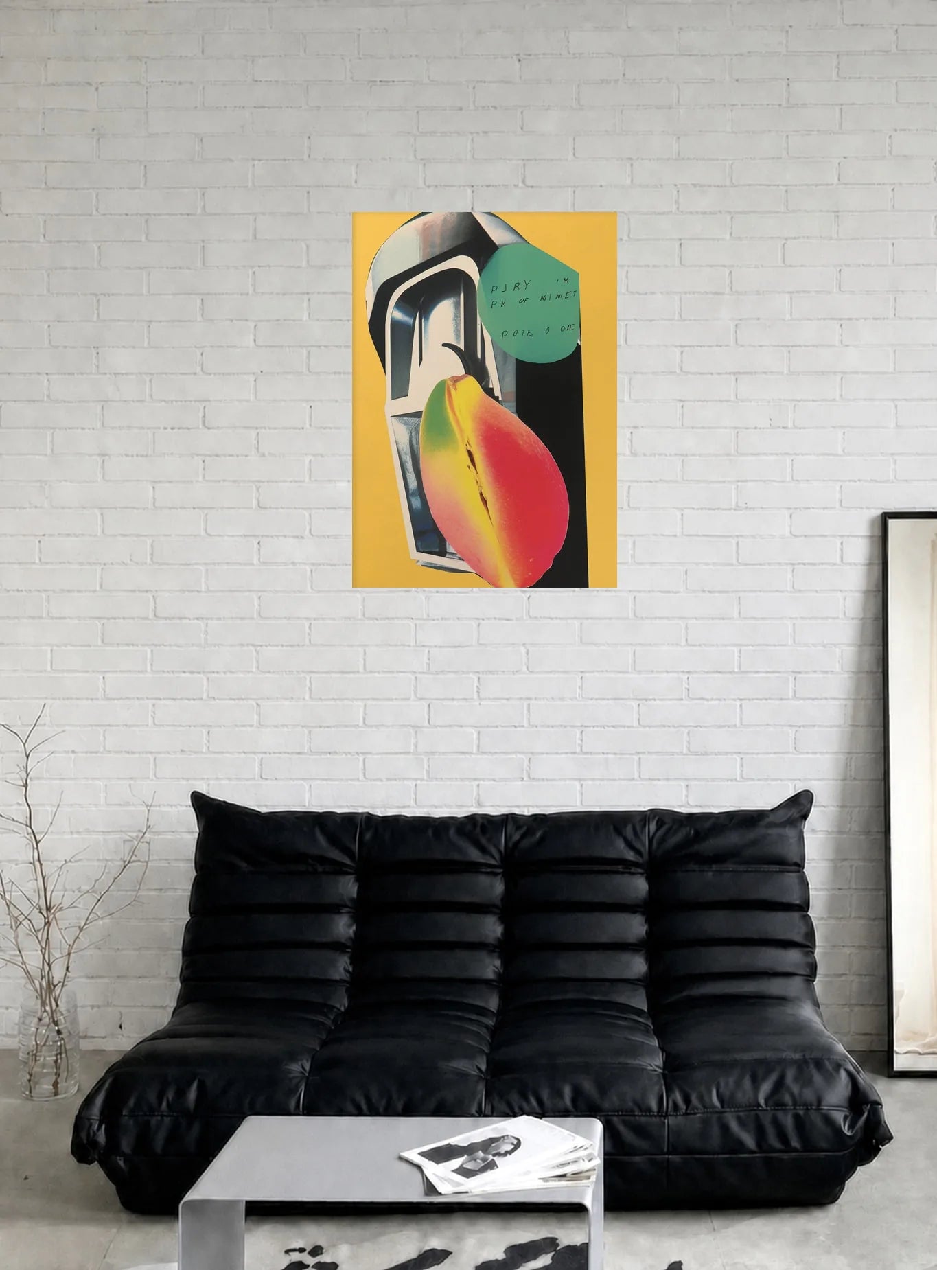 MANGO shown in a room