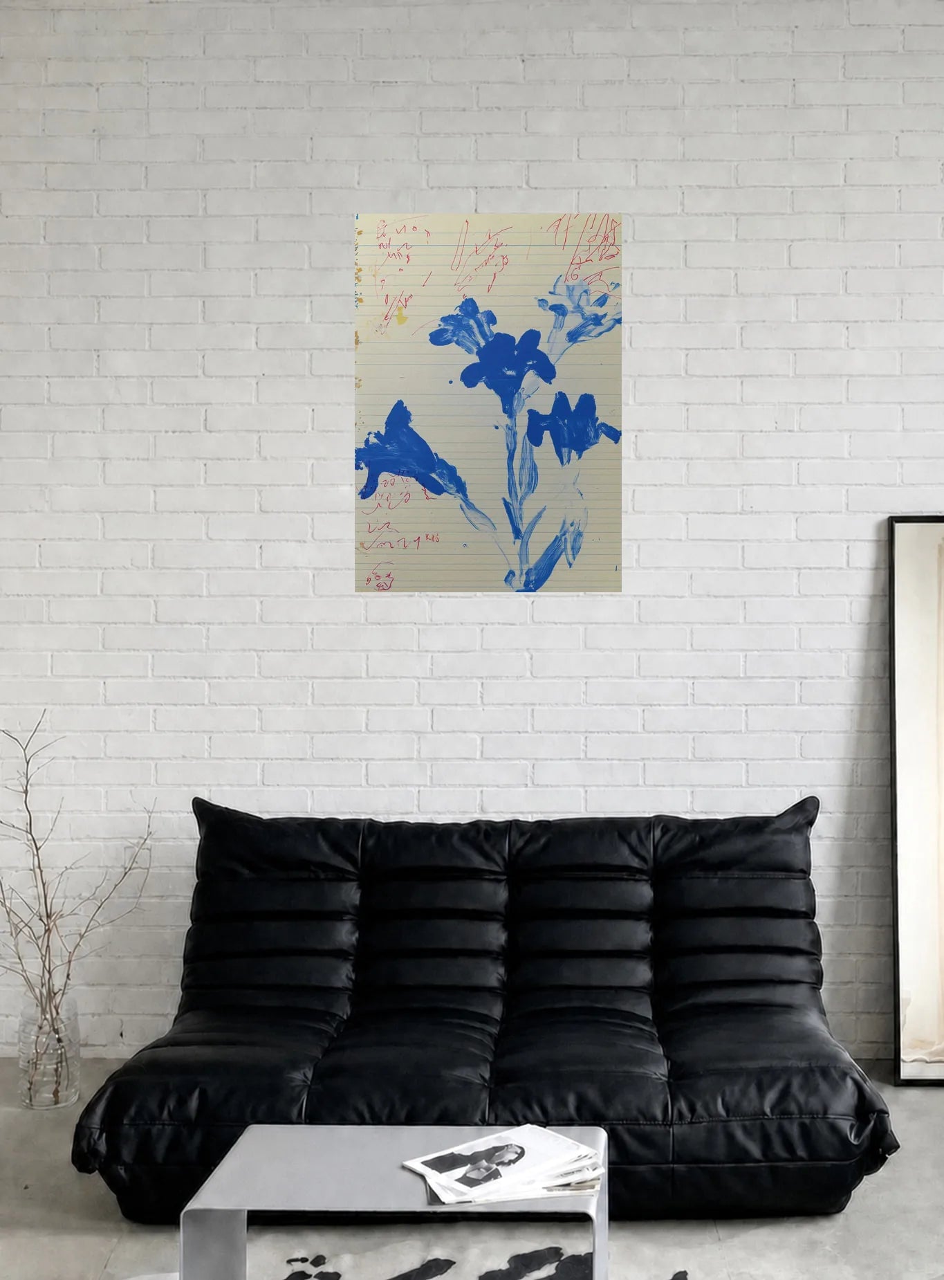 MARGINALIA BLOOMS shown in a room
