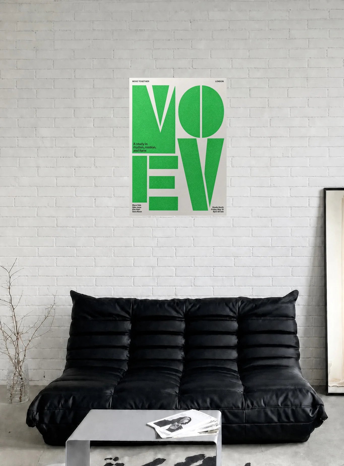 MOVE shown in a room