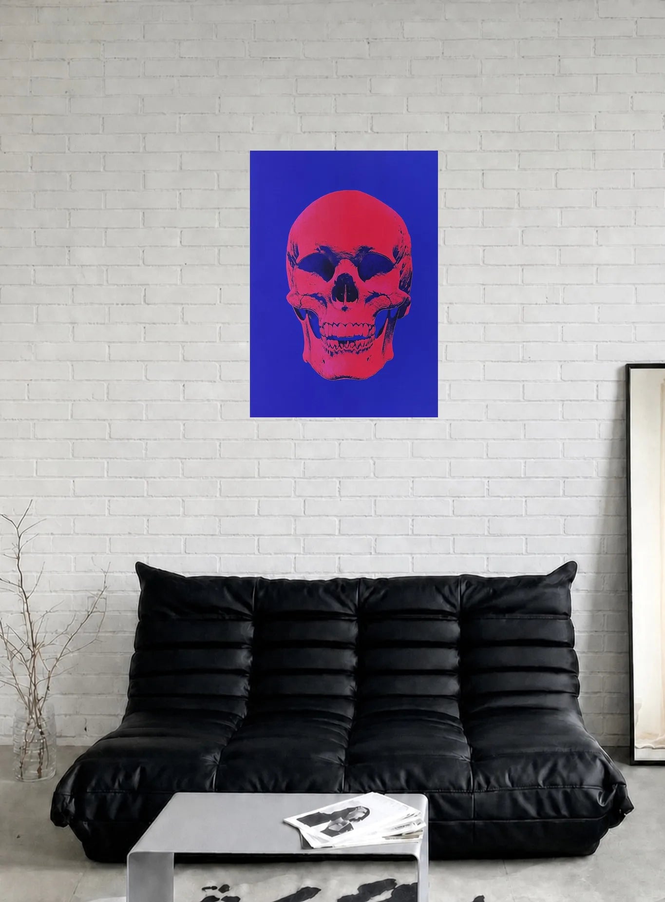 NEON MORTALITY shown in a room