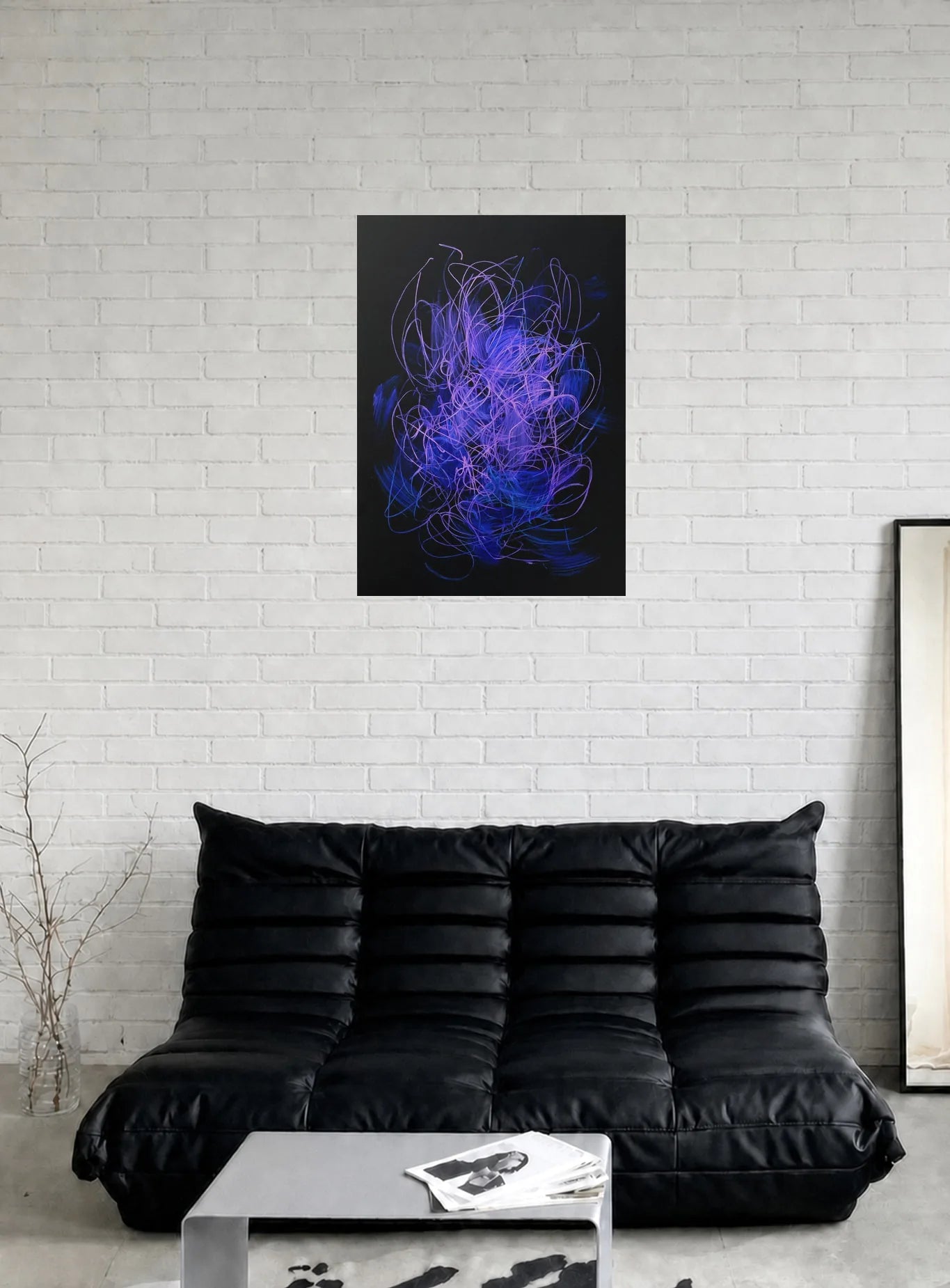 NEON NERVES shown in a room