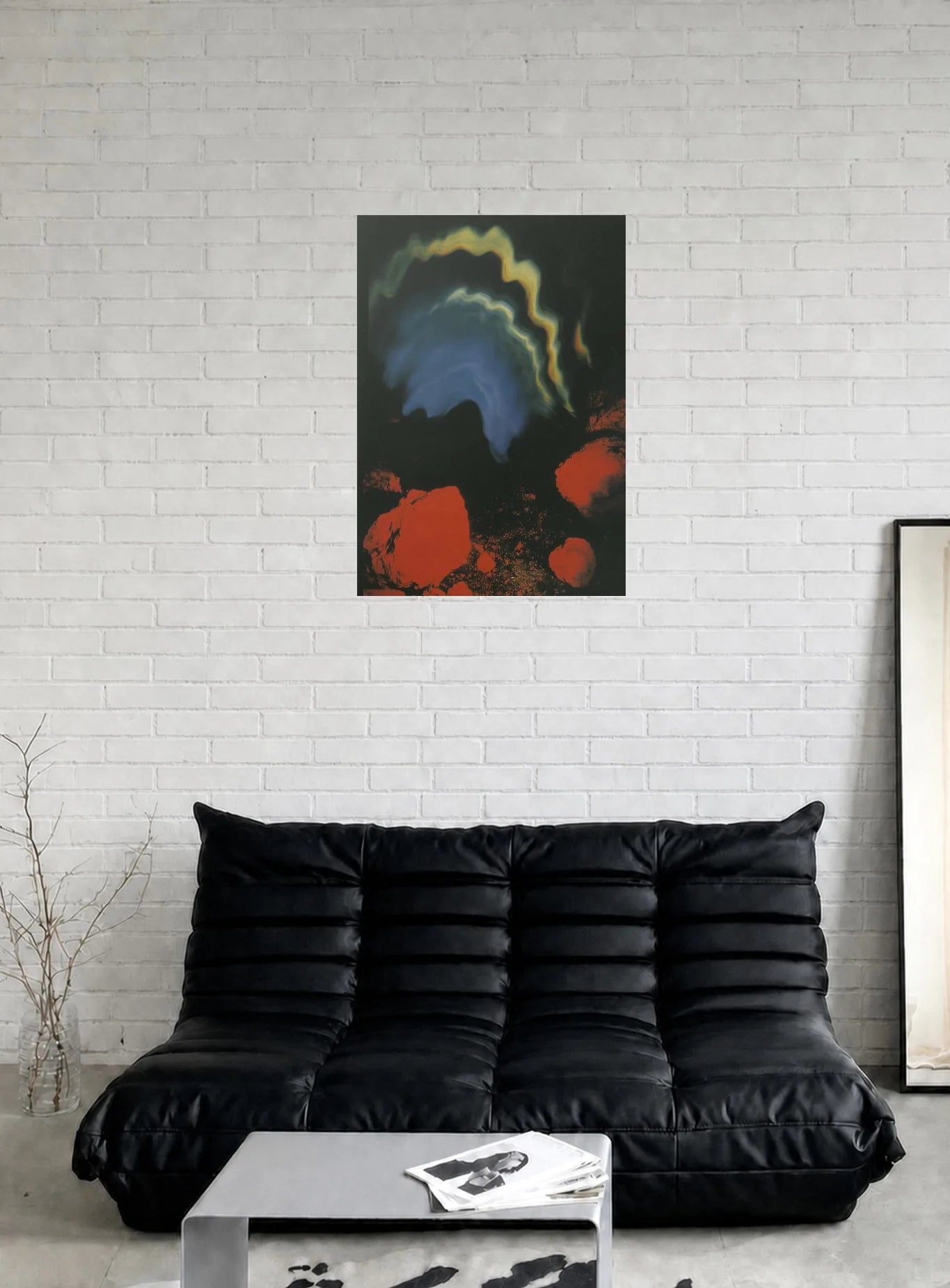 NIGHT VISION shown in a room