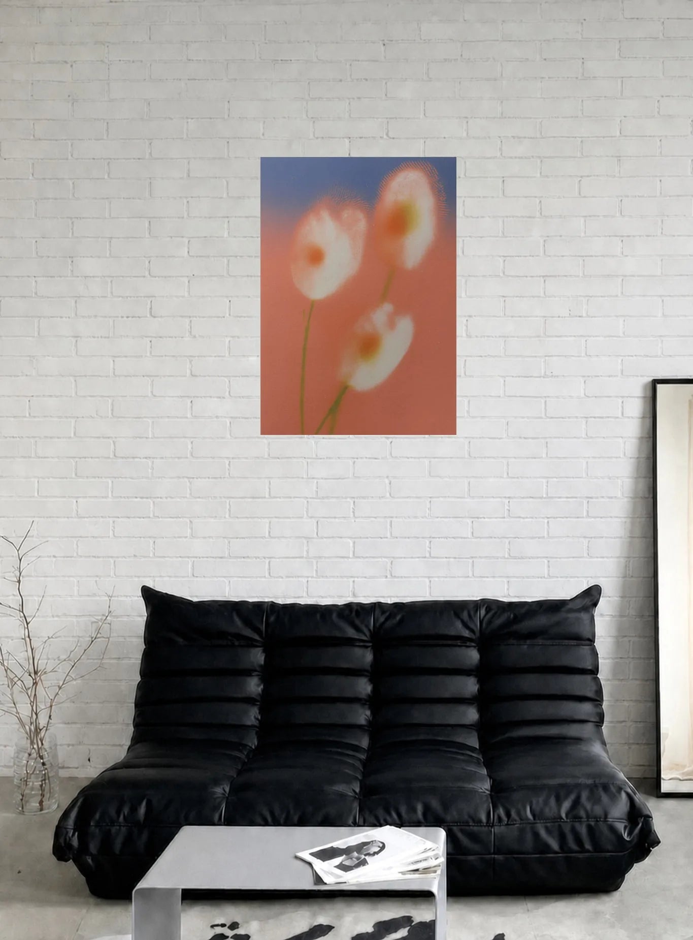 PEACH HAZE shown in a room