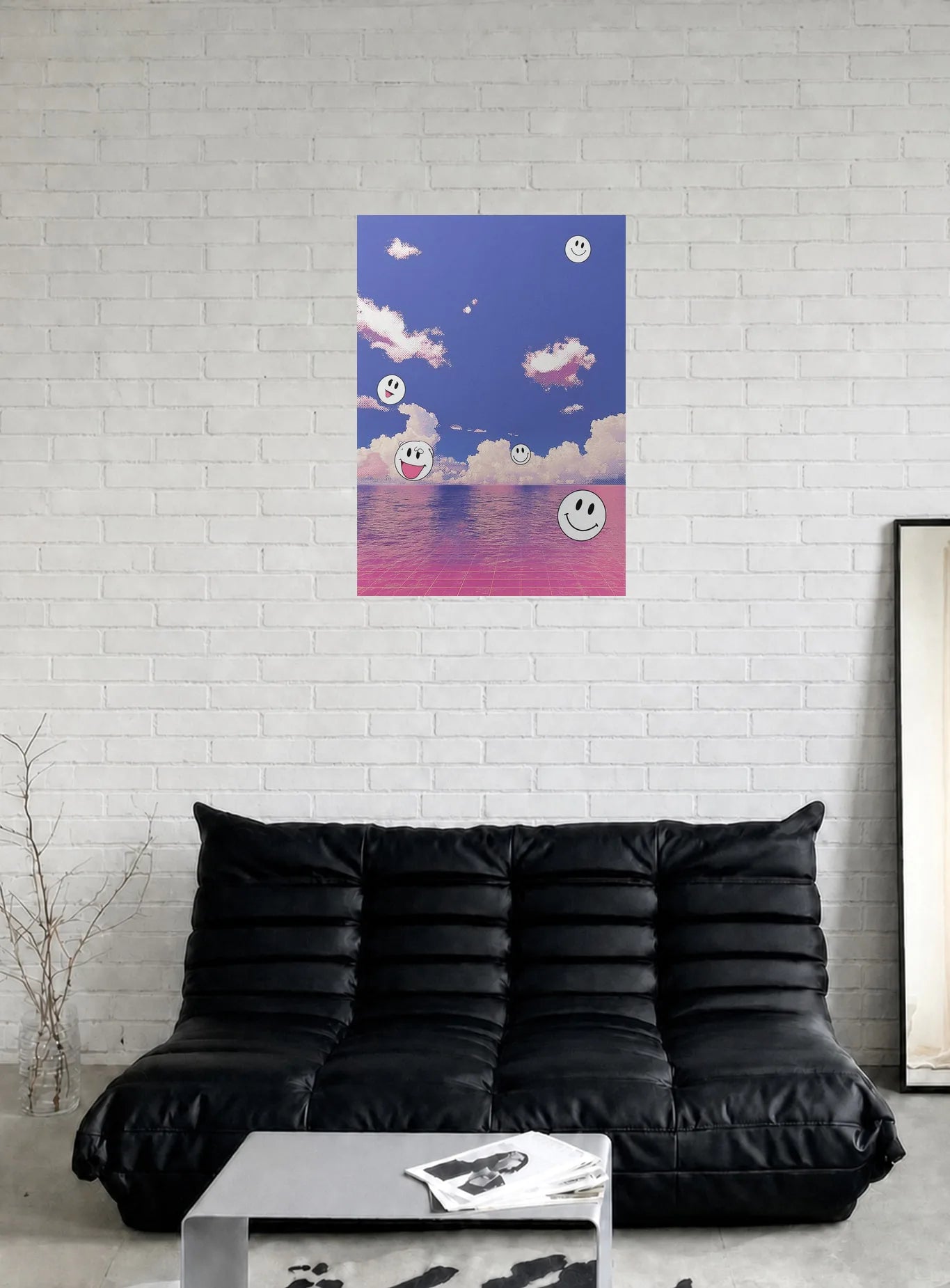 PINK SEA OF GOOD VIBES shown in a room