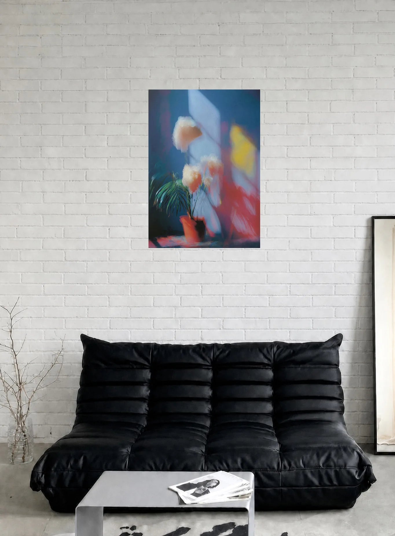 PRISMATIC STILL LIFE shown in a room