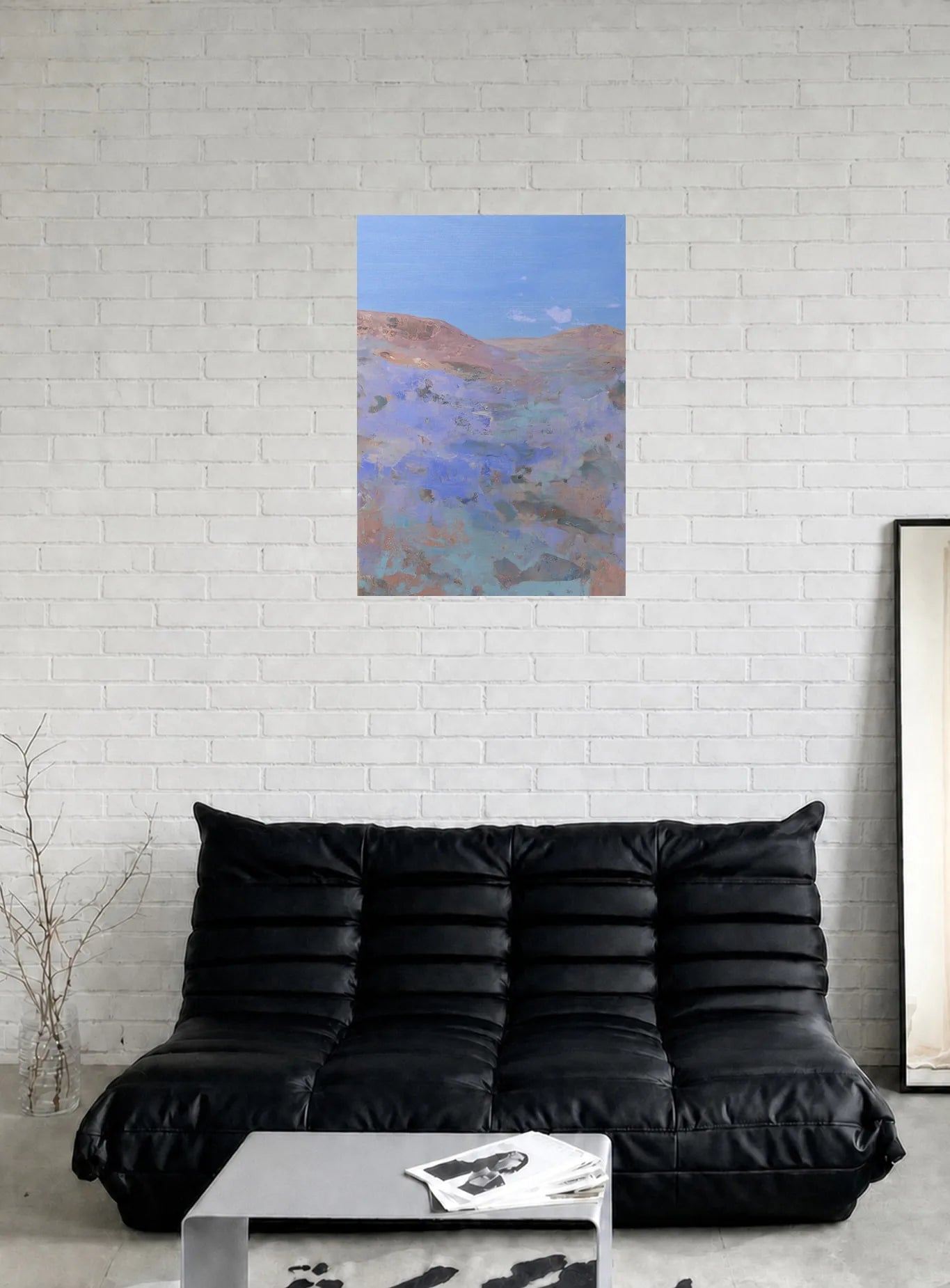 QUIET TERRAIN shown in a room