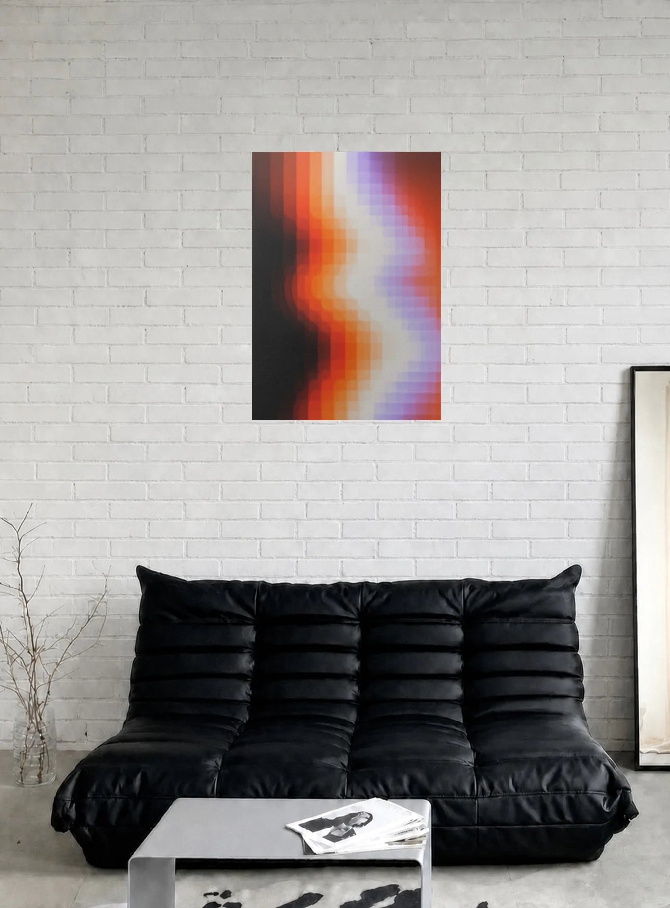 RAINBOW IN REPOSE shown in a room