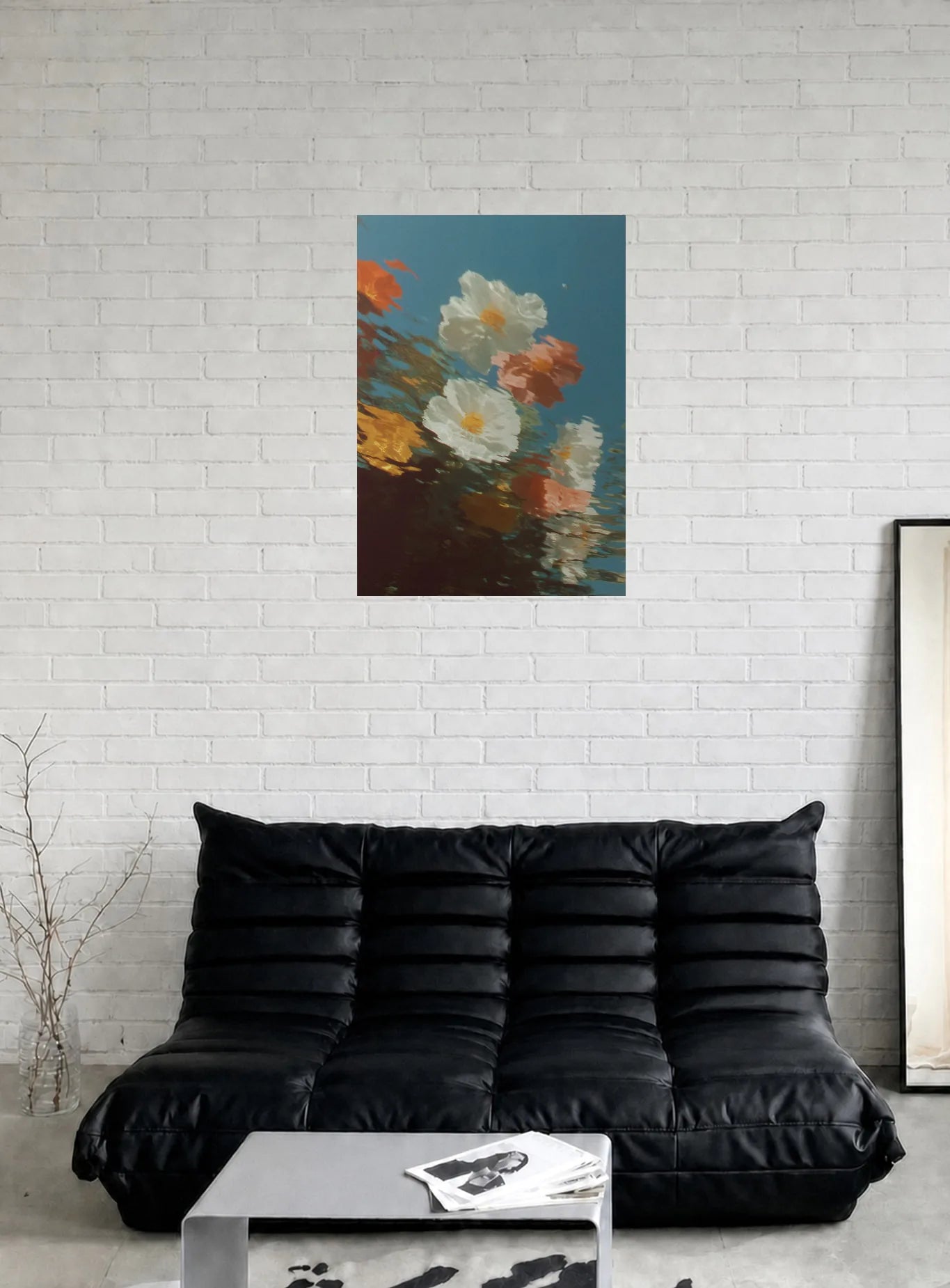REFLECTIONS THAT REFUSE TO SETTLE shown in a room