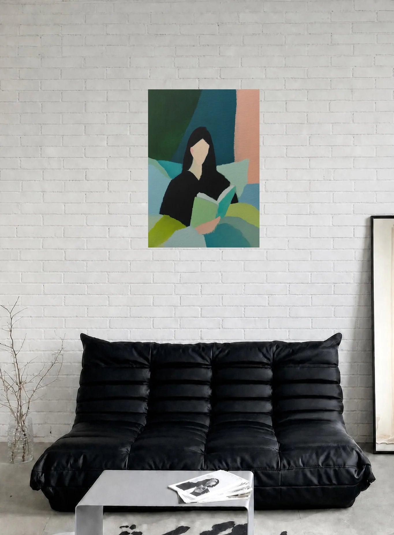 RESTFUL STUDY IN PASTEL shown in a room