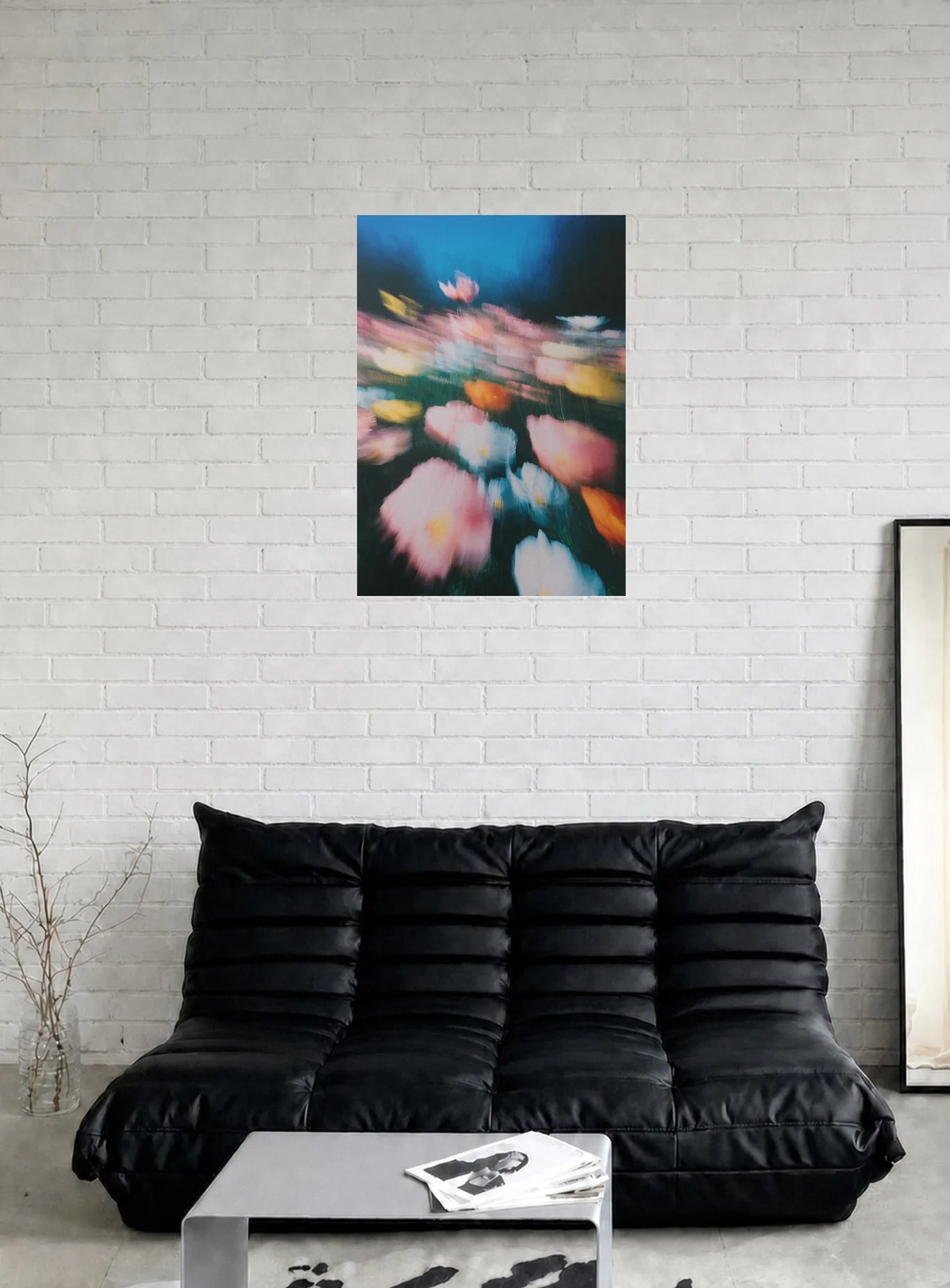 RUNNING THROUGH BLOOM shown in a room