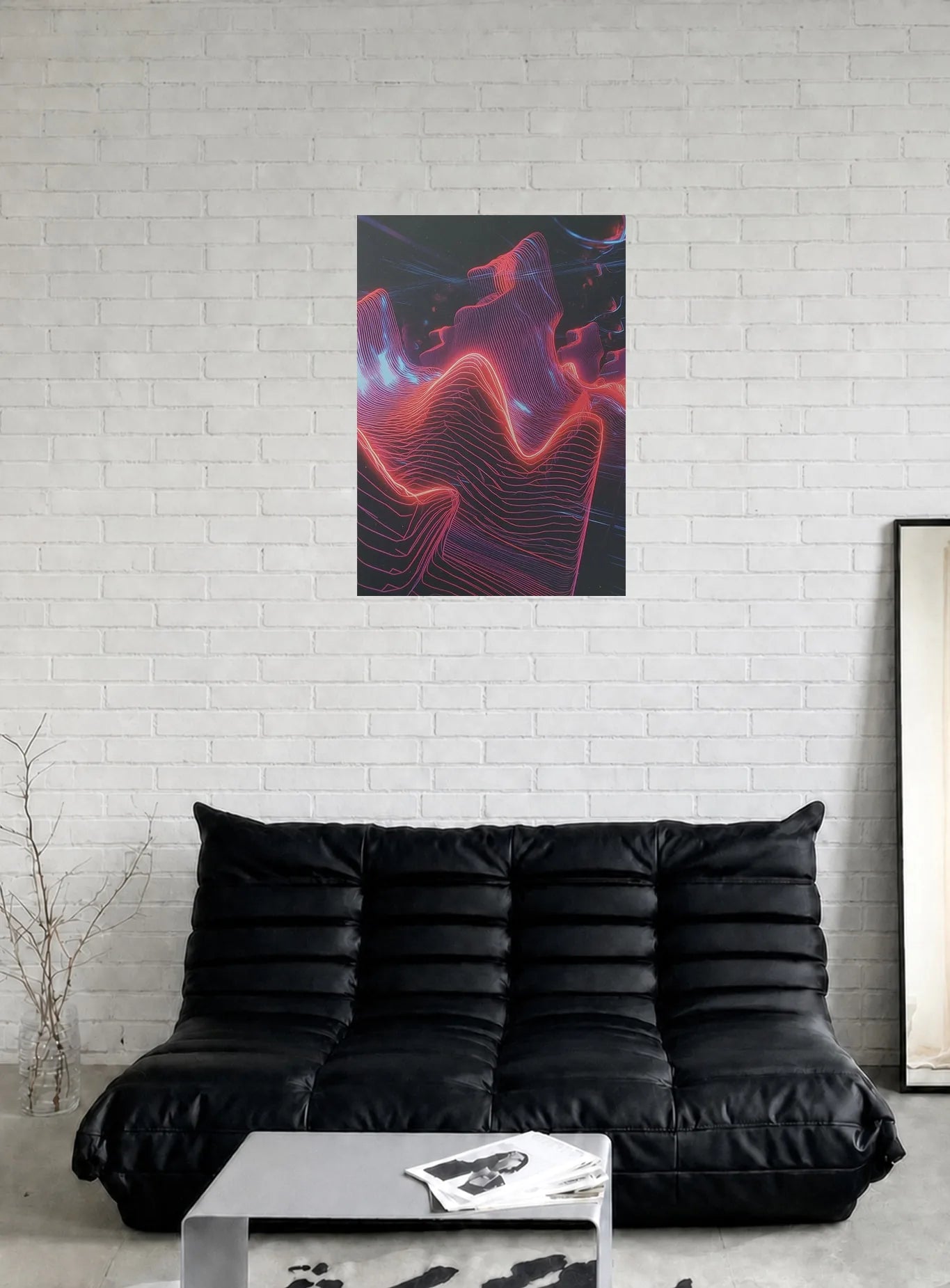 SILK AND SHARD shown in a room