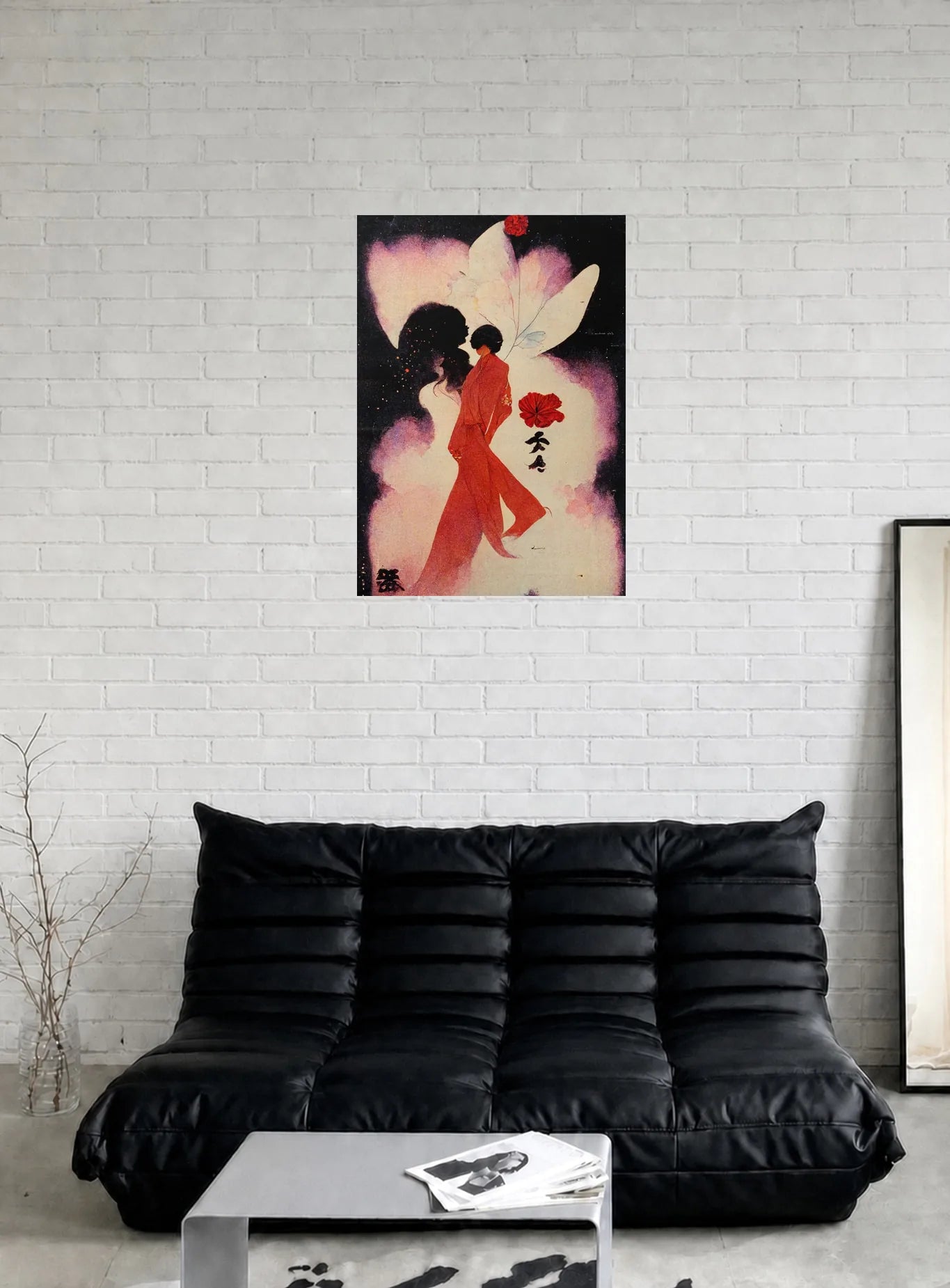 SMOKE & SILK shown in a room