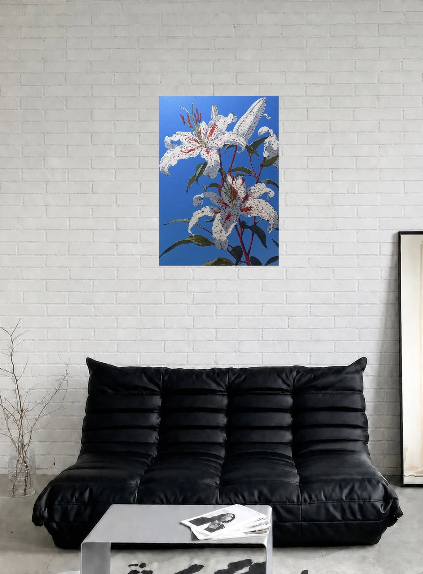 STARGAZERS IN THE SUN shown in a room