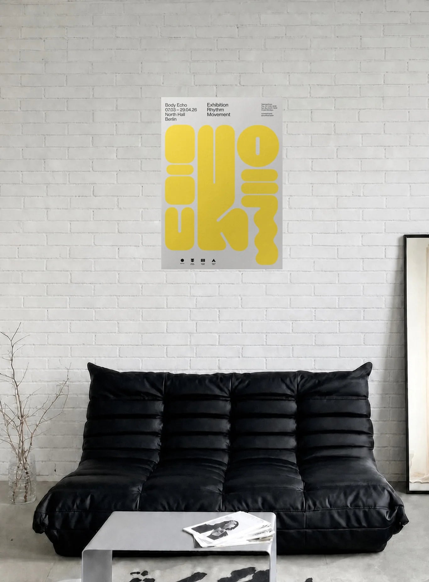 SUNNY SIDE shown in a room