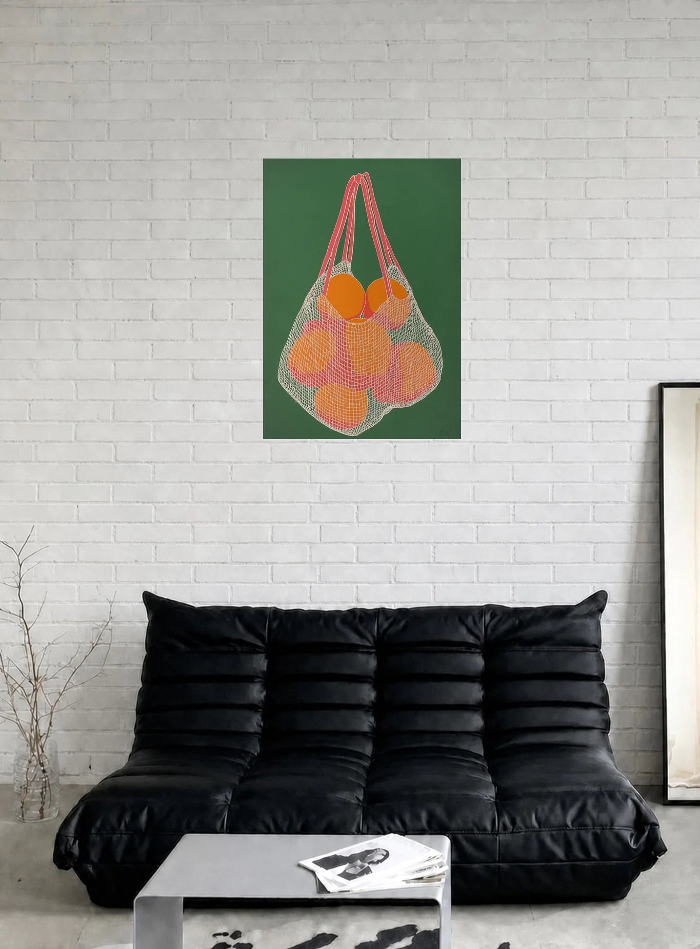 TANGLED SUN shown in a room