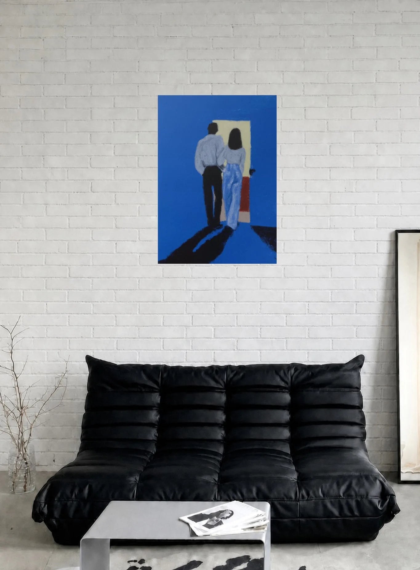 THE DOORWAY MOMENT shown in a room