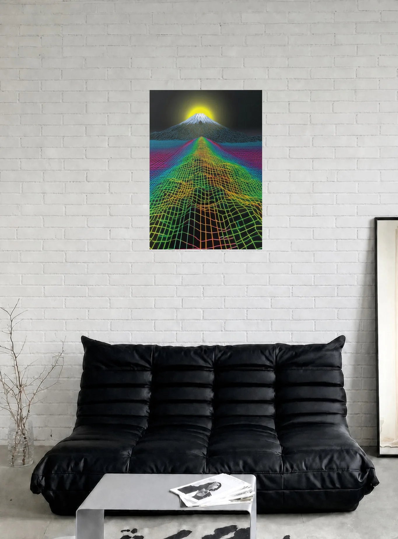 THE EDGE shown in a room