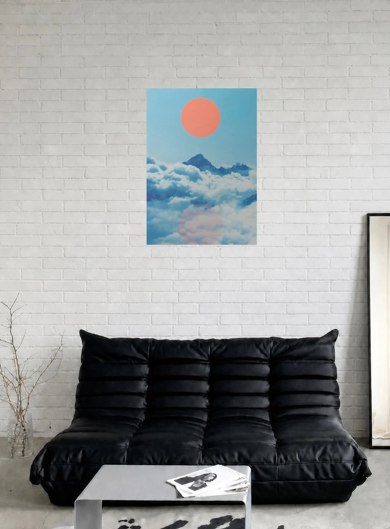 THE FLOATING ICON shown in a room
