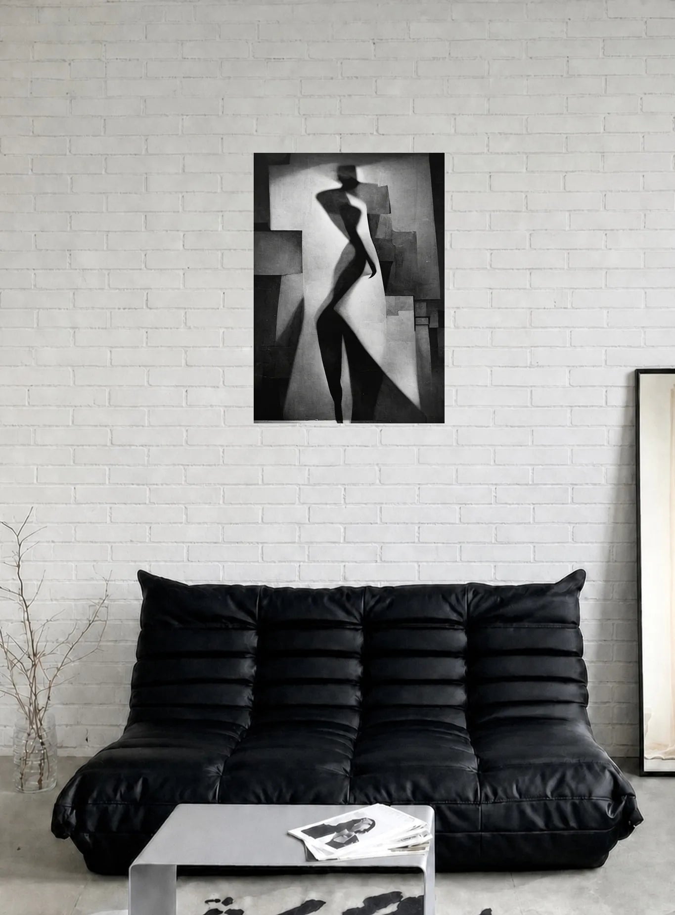 THE FORM shown in a room