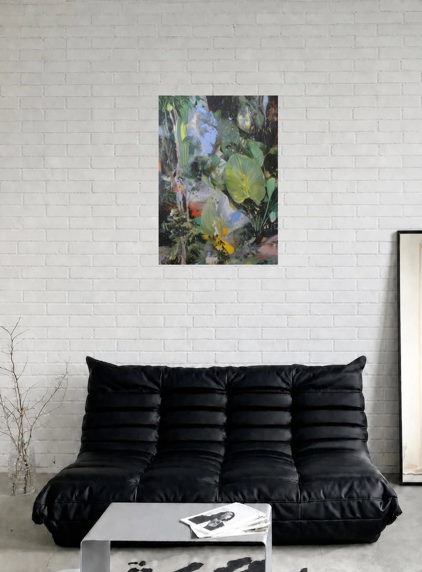 THE GARDEN AFTER RAIN shown in a room