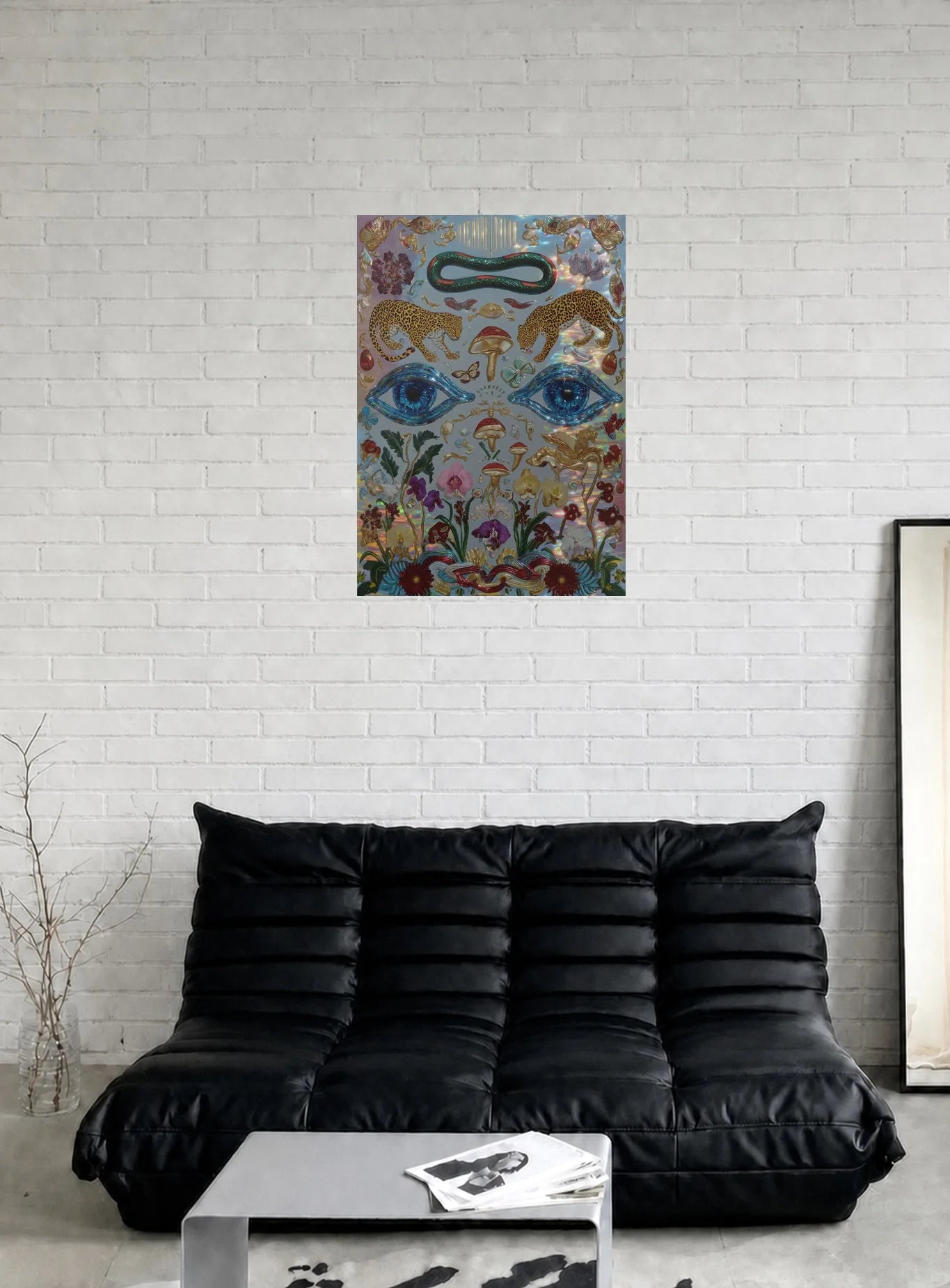 THE GARDEN OF WATCHFUL BEASTS shown in a room