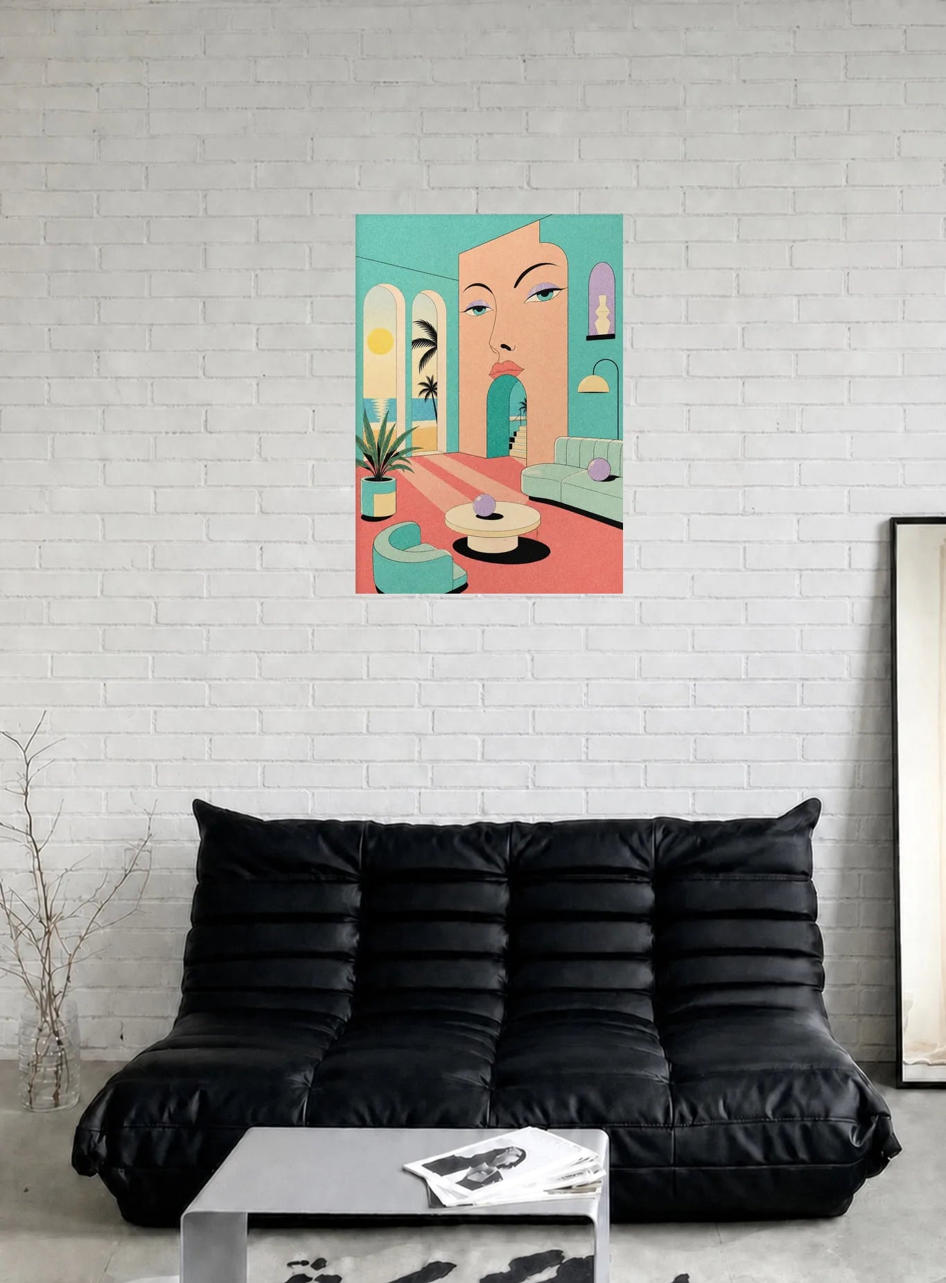 THE HOSTESS shown in a room