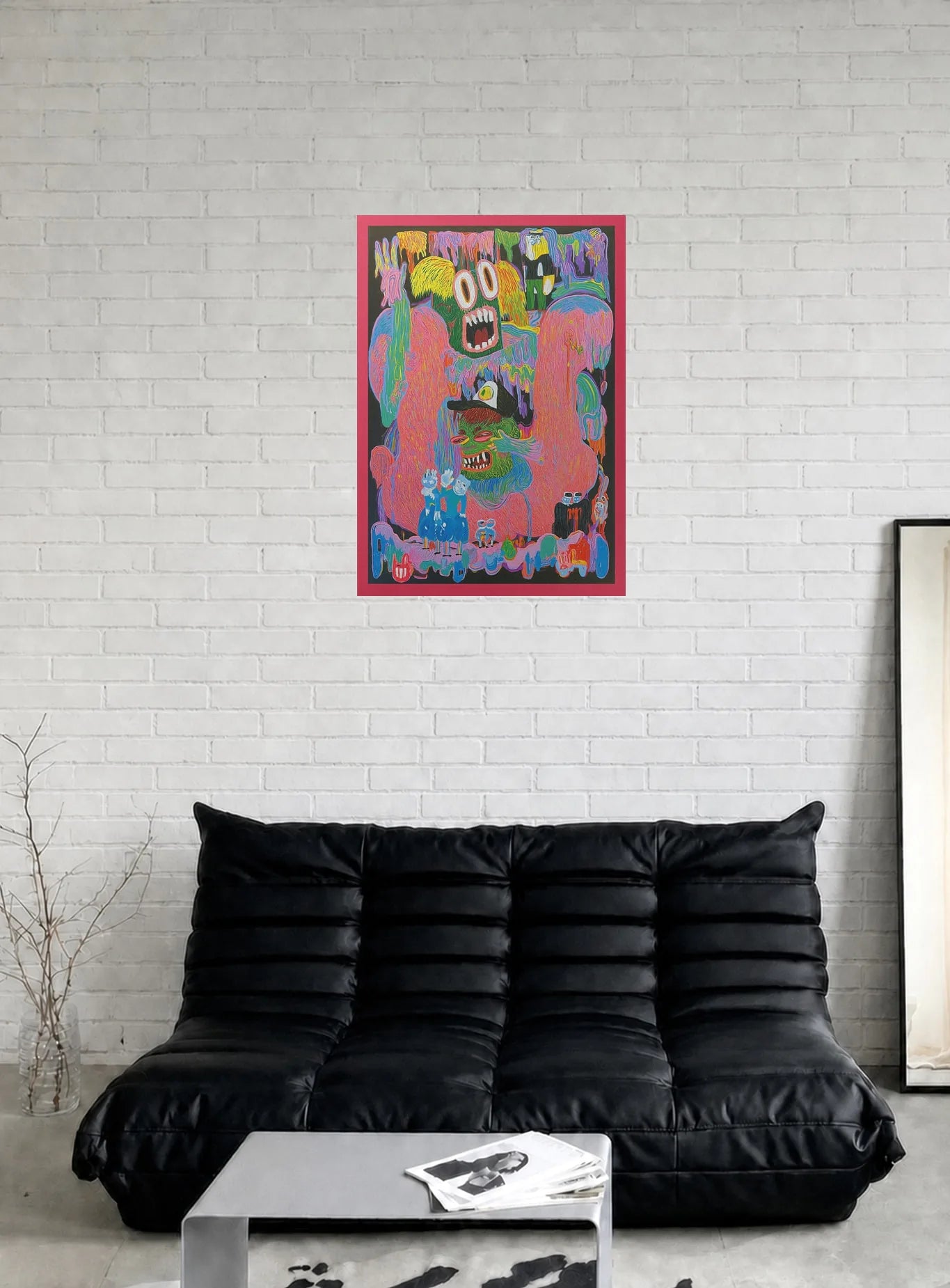 THE MELTDOWN shown in a room