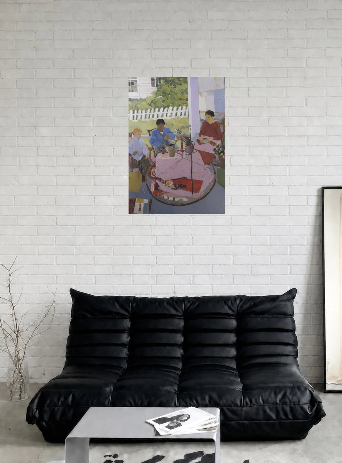 THE QUIET COMPANY OF FRIENDS shown in a room