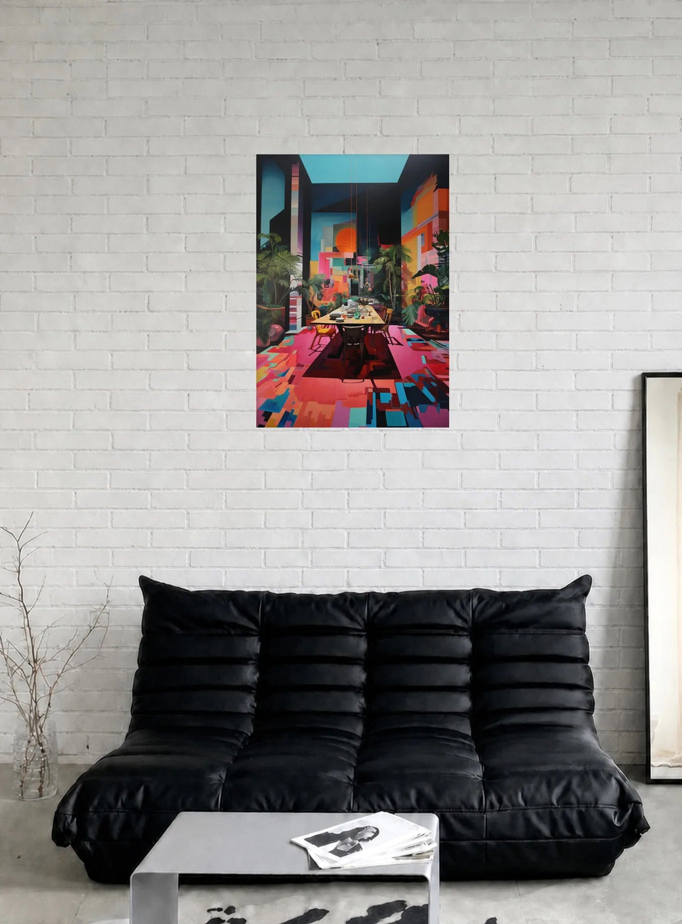 THE SPREAD shown in a room