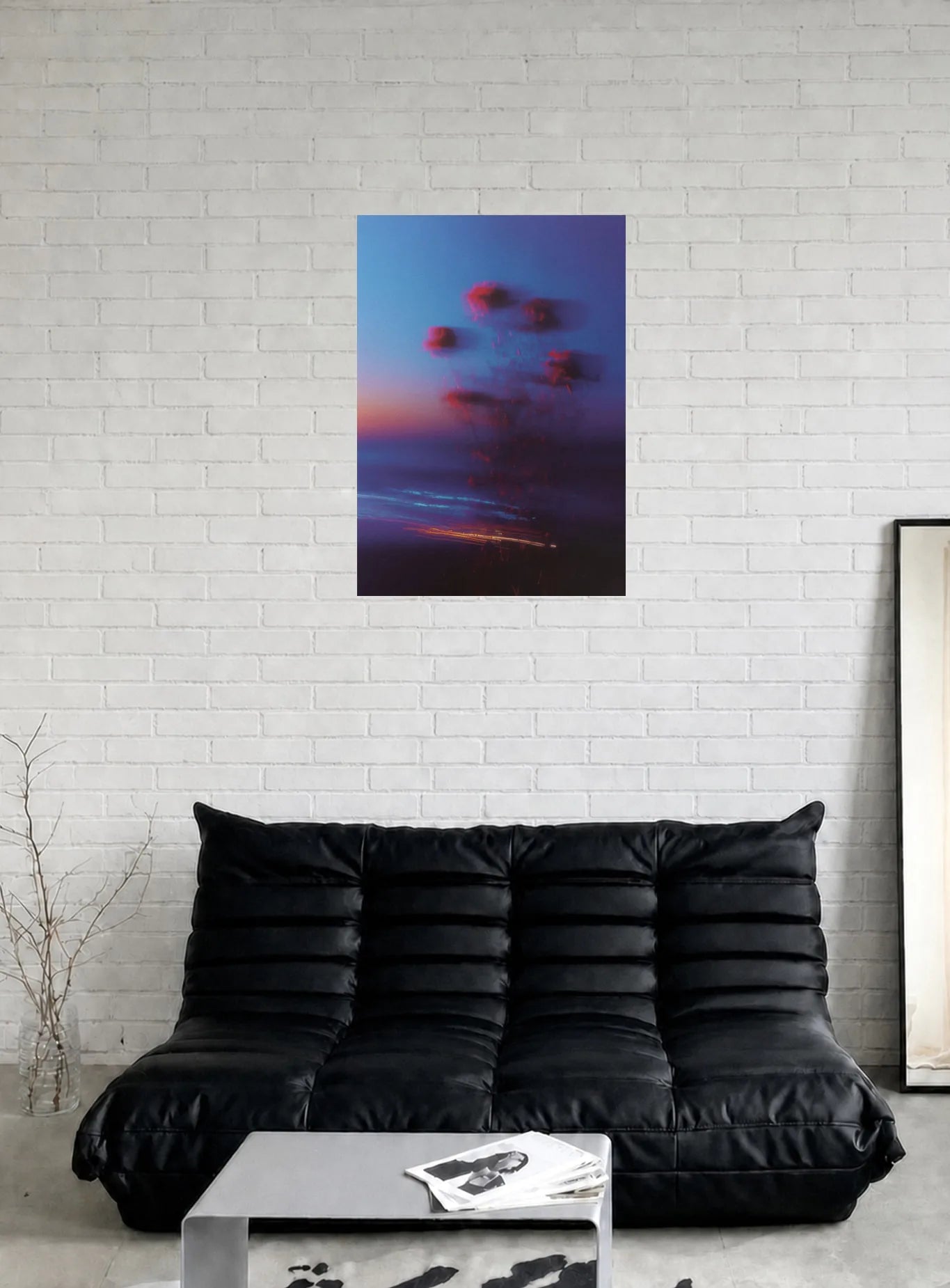 TWILIGHT TREMORS shown in a room