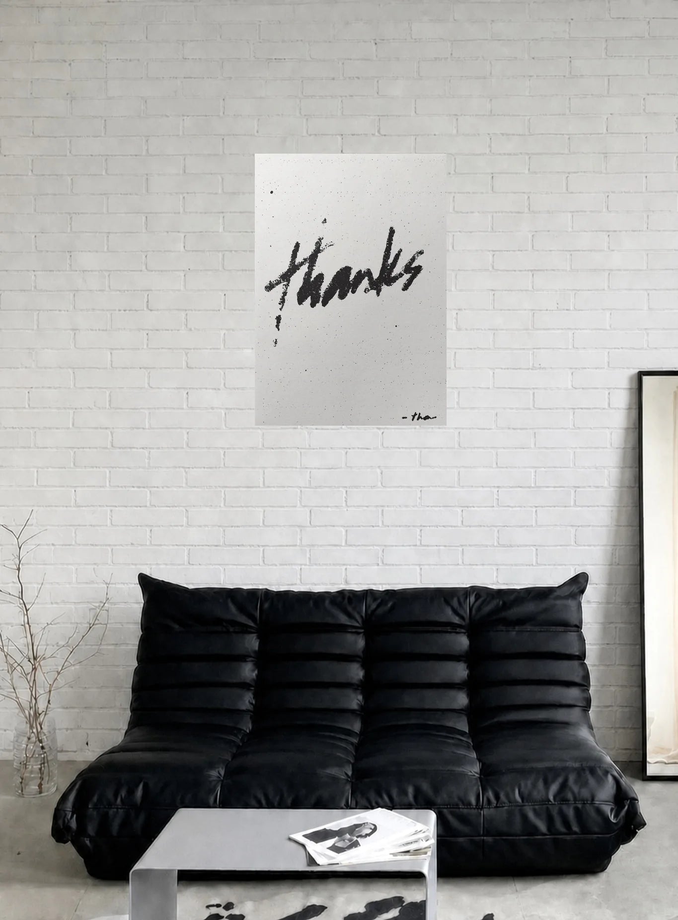URBAN GRATITUDE shown in a room