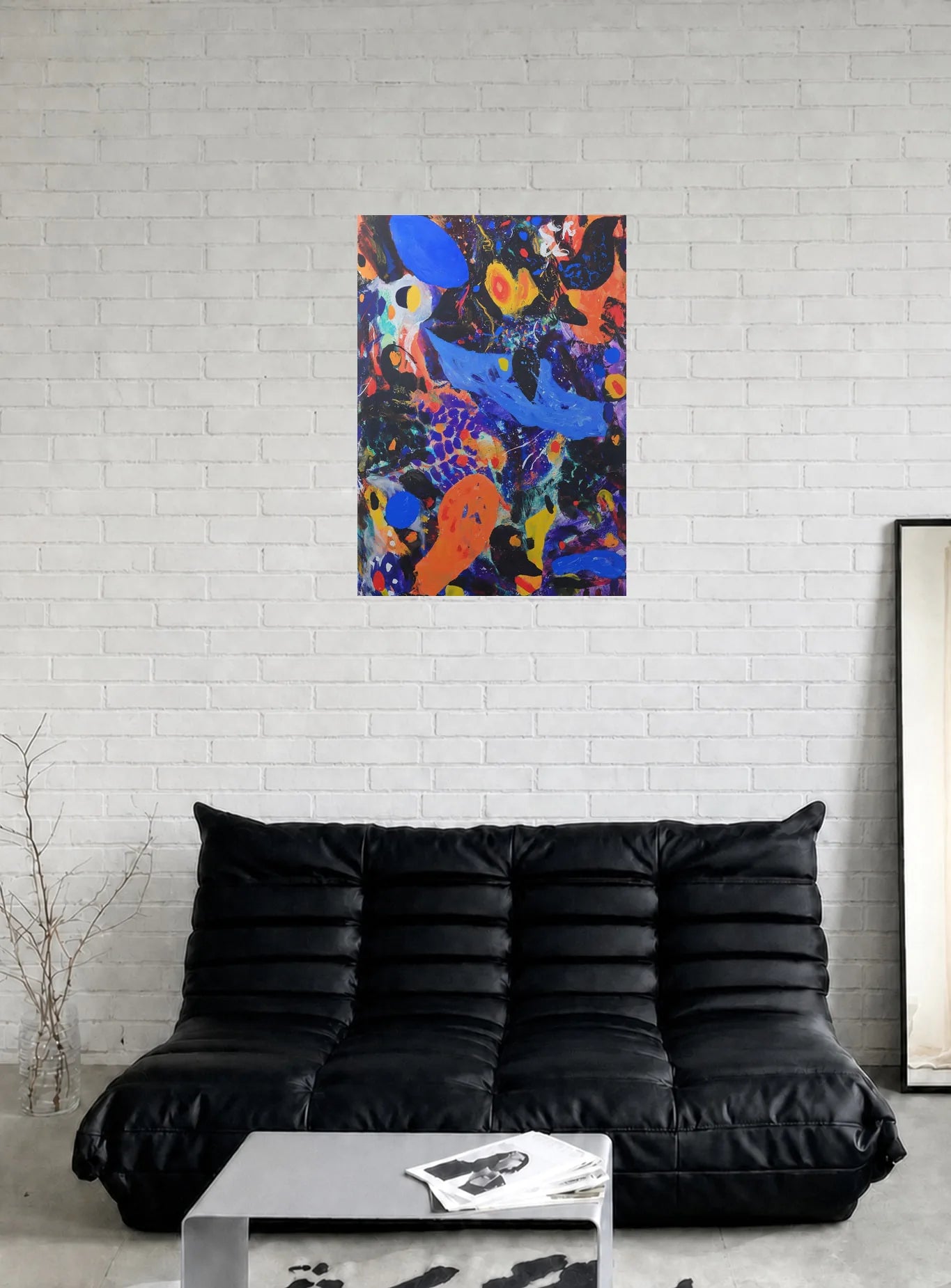 VIVID TURBULENCE shown in a room