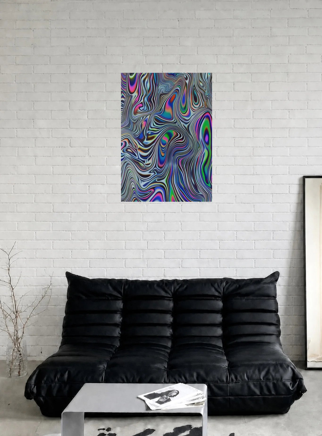 VORTEX OF HUES shown in a room