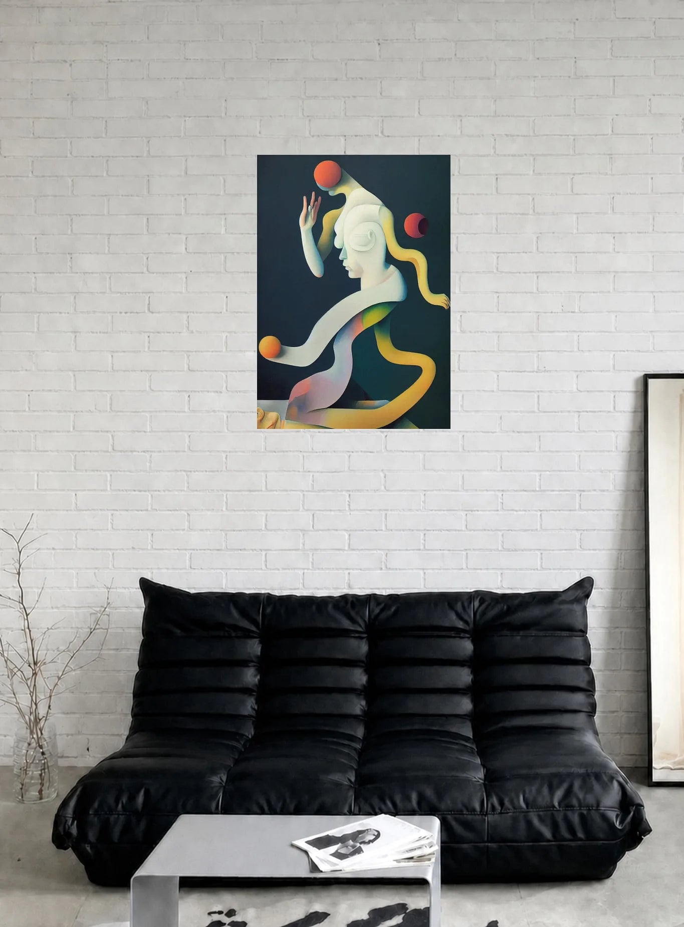 WHIRL shown in a room
